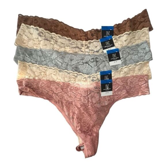 COPY - 5 INC Lace Thongs XL-B - Picture 4 of 5